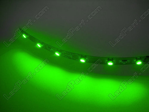 Flexible LED-Streifen smd secable grün
