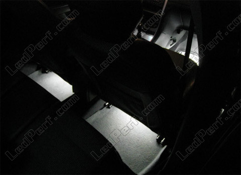 Bodenfüße LED-Leiste weiß wasserdicht wasserdicht 60 cm Peugeot 307