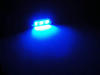 LED-Lampe 42mm C10W Ohne Fehler Odb - Anti-Fehler odb blau