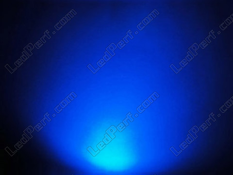5 mm WEITWINKEL-LED Blau + 12V Widerstand