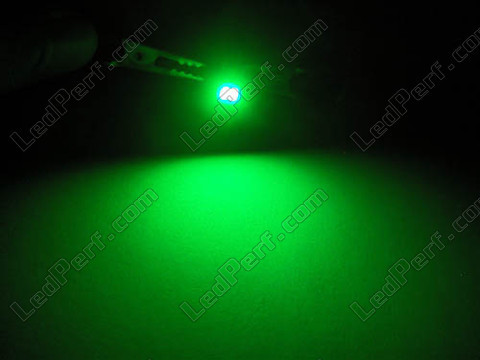 LED auf Unterstützung grün T4,7