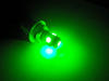 LED-Lampe BAX9S H6W Xtrem grün