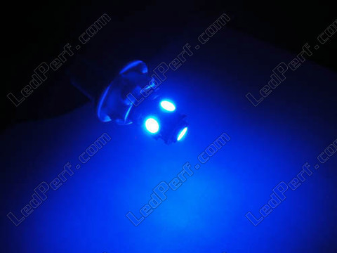 LED-Lampe BAX9S H6W Xtrem Blau Xenon Effekt