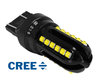 Lampe W21/5W LED (T20) Ultimate Ultra Powerful - 24 LEDs CREE - Anti ODB Error