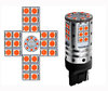 LED-Lampe WY21W orange Basis T20 Leds im Detail Leds WY21W Basis W21W W21 5W