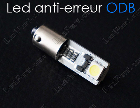 LED-Lampe BA9S T4W Anti ODB-Fehler weiß Xenon Effekt