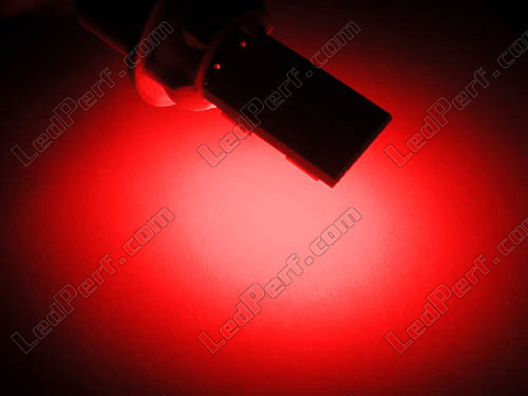 LED T10 W5W Rotation mit seitlicher Beleuchtung rot