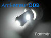 LED-Lampe T10 Panther W5W Ohne Fehler Odb - Antifehler odb - 6000K Weiß