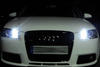 Nachtbeleuchtung Leds Weiß Xenon W5W T10 - Audi A3 8P