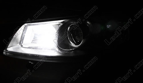 Nachtbeleuchtung Leds Weiß Xenon W5W T10 - Renault Megane 2