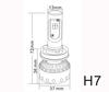 Mini LED-Lampe H7 Tuning