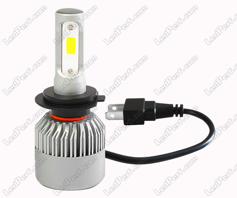 Kit H7-LED-Lampen, belüftet für Auto und Motorrad - All in One