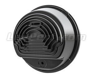 Optisch Motorrad Voll-LED schwarz für Scheinwerfer runde mit 5.75 Zoll - Typ 5