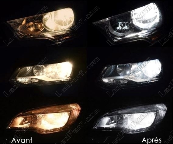 Scheinwerferlampen-Pack mit Xenon-Effekt für Alfa Romeo Giulia