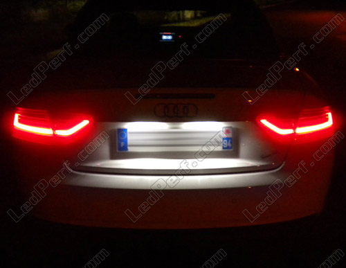 AUDI A5 8F Cabriolet LED Kennzeichenbeleuchtung Nachrüstpaket