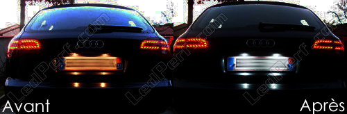 LED Kennzeichenbeleuchtung von Recambo passend für Audi A6 S6 C6, 4F  Limousine