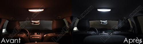 2 LED Fußraum Beleuchtung für BMW 1ER F20, F21, Led Innenbeleuchtung  Weißes Eis