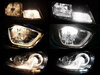 Vergleich des Abblendlicht-Xenon-Effekts von BMW Serie 5 (E39) vor und nach der Modifikation