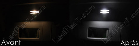 LED-Spiegel für den Sonnenschutz BMW Serie 5 E60 E61