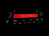 LED-Beleuchtung Autoradio weiß und rot Fiat Great Punto Evo