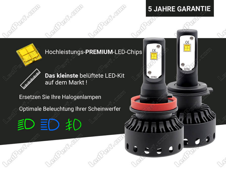 2pcs Nebelscheinwerfer Zubehör LED-Glühbirne Lampe für Ford Kuga