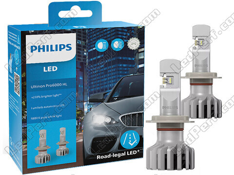 Verpackung LED-Lampen Philips für Ford Tourneo Connect - Ultinon PRO6000 zugelassene