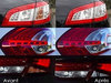 Led Heckblinker Mini Cabriolet II (R52) vor und nach