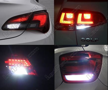 Nissan Qashqai II J11 2 Glühbirnen Weiße LED Beleuchtung Kennzeichen