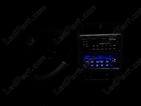 Led Automatische Klimaanlage blau Opel Astra G