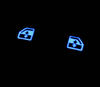 LED-Fensterregler blau Opel Corsa D