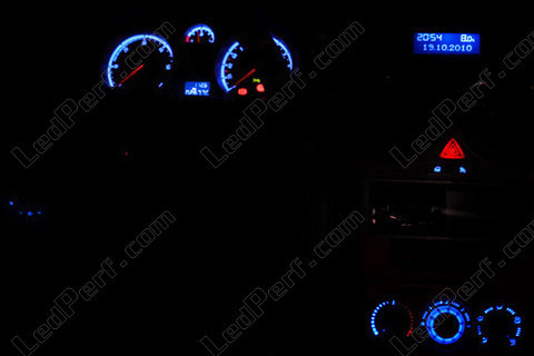 Led Armaturenbrett blau Opel Corsa D