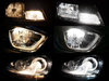 Vergleich des Abblendlicht-Xenon-Effekts von Opel Corsa F vor und nach der Modifikation