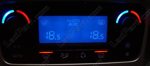 Led blau Klimaanlage Bi-Zone Peugeot 207