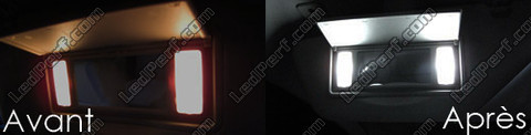 LED-Spiegel für den Sonnenschutz Peugeot 3008