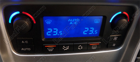 LED Klimaanlage Bi-Zone Blau Peugeot 307 T6 Phase 2