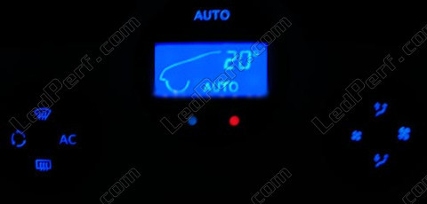 Led Automatische Klimaanlage blau Renault Megane 2