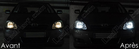 Standlicht-Xenon-Effekt-Pack für Toyota Corolla E120
