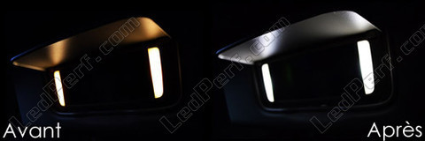 LED-Spiegel für den Sonnenschutz Volvo C30