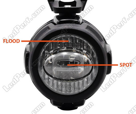 LED-Nebelscheinwerfer und große Reichweite für Aprilia Mojito Custom 50