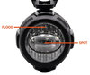 LED-Nebelscheinwerfer und große Reichweite für Aprilia RS 125 Tuono