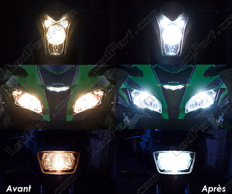 Led LED Abblendlicht und Fernlicht Aprilia RS4 50