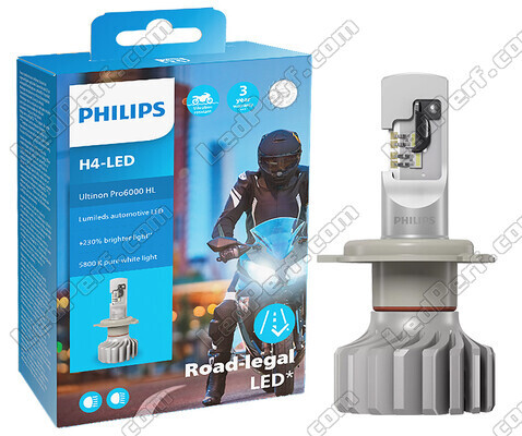 Verpackung der zugelassenen Philips LED-Lampen für BMW Motorrad G 650 Xmoto - Ultinon PRO6000