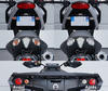 Led Heckblinker BMW Motorrad K 1200 LT  (2003 - 2011) vor und nach