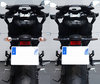 Vergleich vor und nach der Veränderung zu Sequentielle LED-Blinkern von Ducati 998