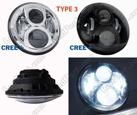 LED-Scheinwerfer Motorrad Typ 3 Indian Motorcycle Chieftain classic / springfield / deluxe / elite / limited  1811 (2014 - 2019)