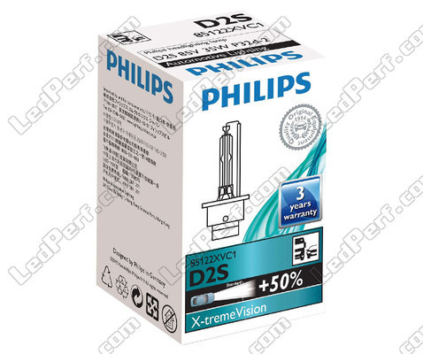 Lampe Xenon D2S Philips X-treme Vision 4800K + 50%