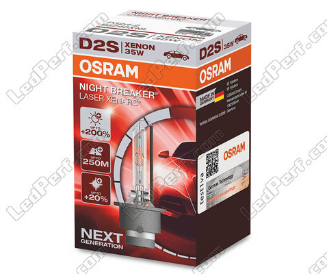 Osram D2S  Xenarc Night Breaker Laser Osram Xenonbirne + 200% - 66240XNL in der Verpackung