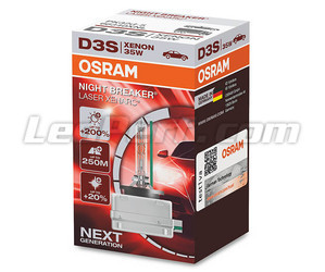 Osram D3S Xenarc Night Breaker Laser Osram Xenonbirne + 200% - 66340XNL in der Verpackung