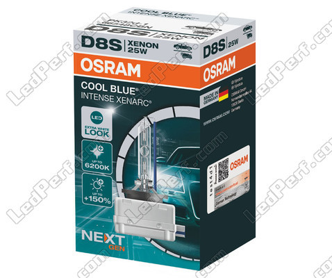 Xenonlampe D8S Osram Xenarc Cool Intense Blue 6200K in der Verpackung - 66548CBN