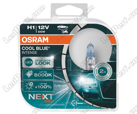 Paar Osram H1 Cool blue Intense Next Gen LED Effect 5000K Glühbirnen